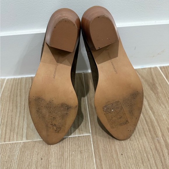 Rebecca Minkoff Lana Suede Split Shaft Booties With Studs - Picture 6 of 6